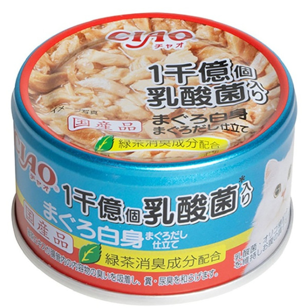 CIAO 貓罐頭 1千億個乳酸菌系列金槍魚 85g  